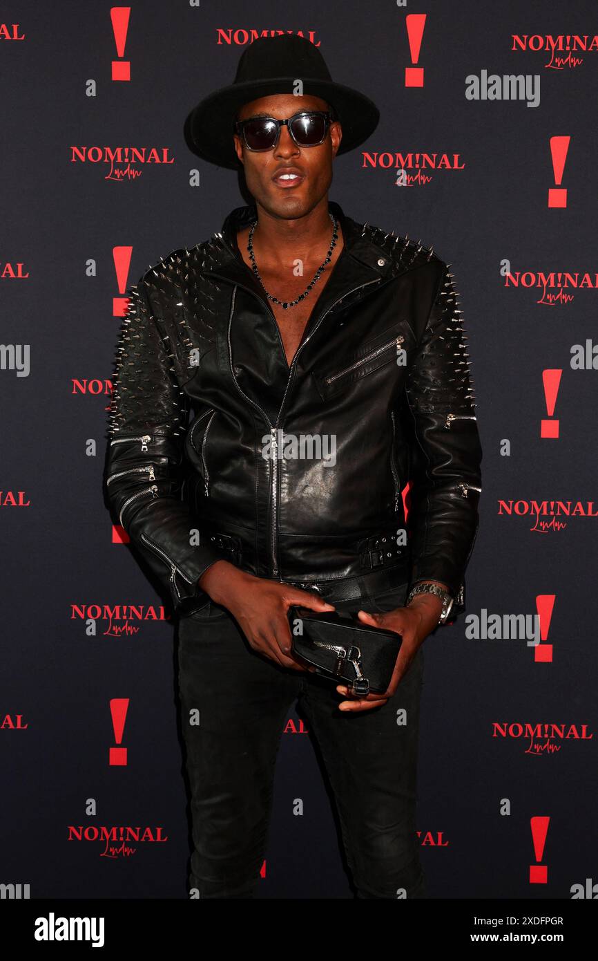 Stefan Pierre-Tomlin attends the NOM!NAL Rooftop Fashion Takeover at ...