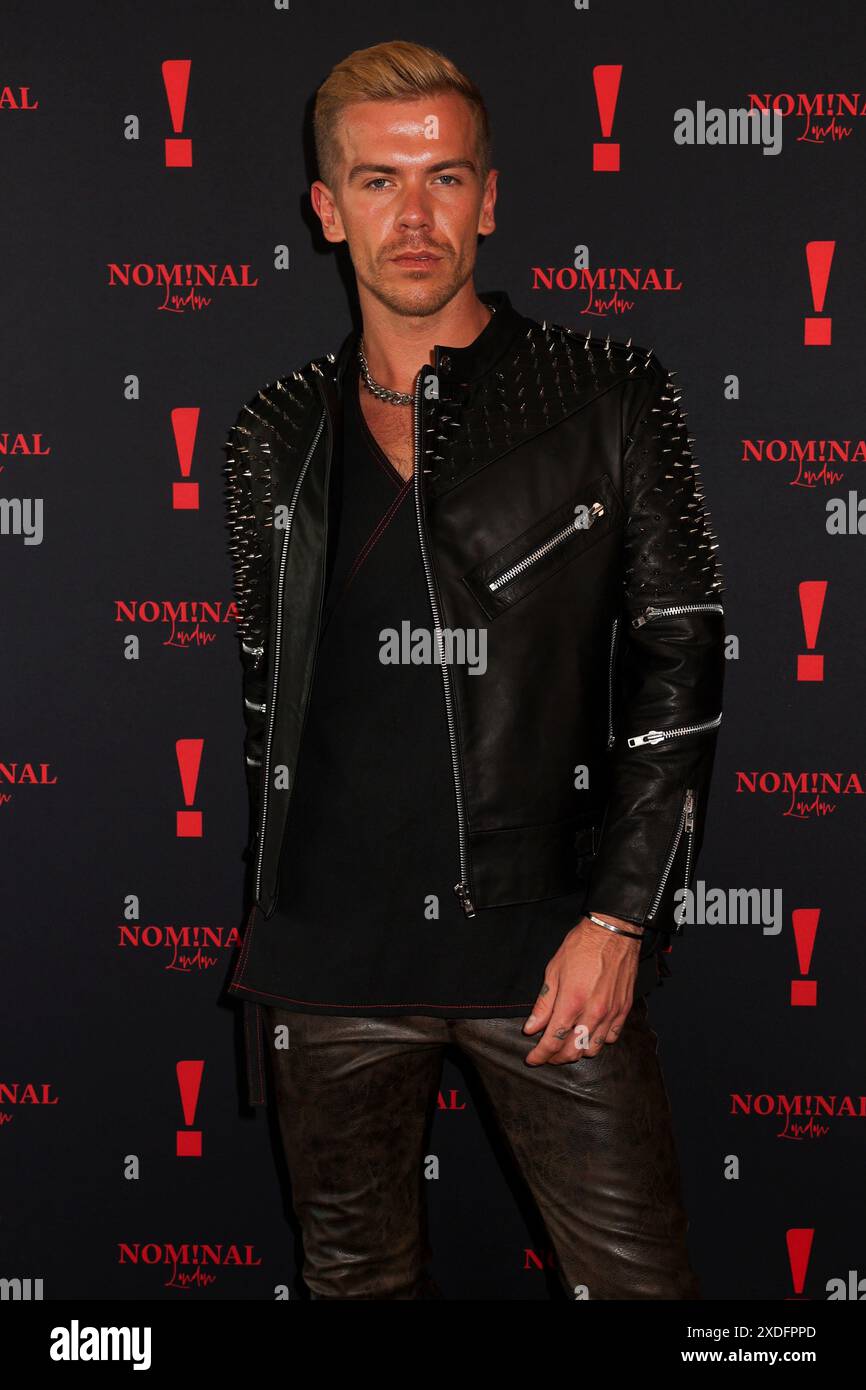 London, UK. 22nd June, 2024. Niko Horvat attends the NOM!NAL Rooftop ...
