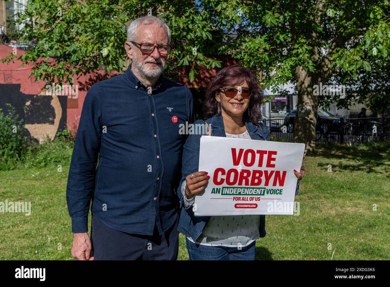 Jeremy Corbyn MP campaigning to become an independent member of ...