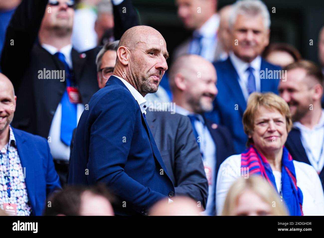 Jan Koller GER, Georgien vs. Tschechien, Fussball Europameisterschaft ...