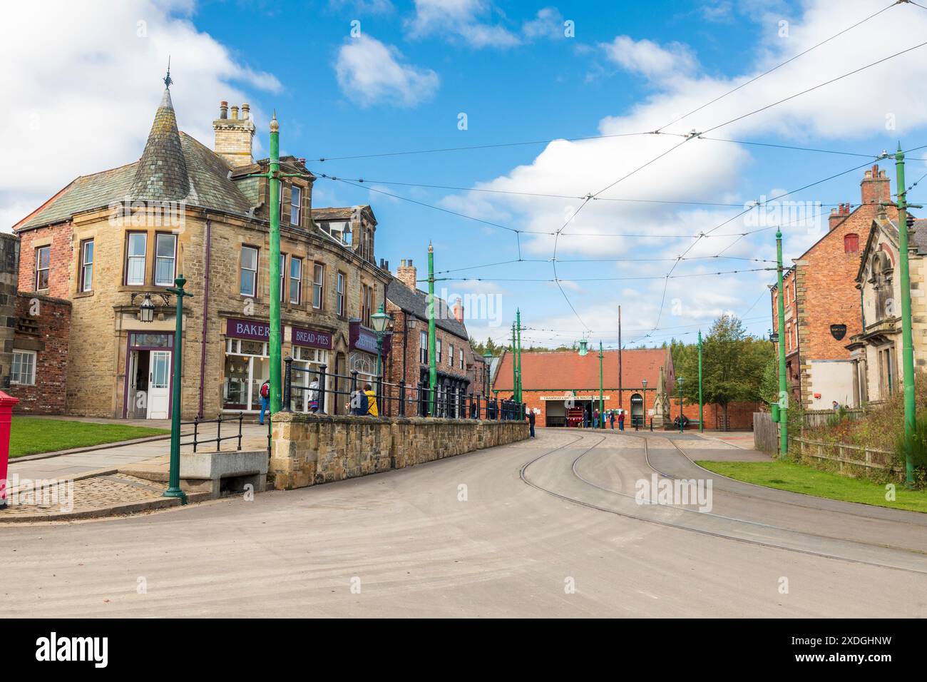 Stanley County Durham residential street scene