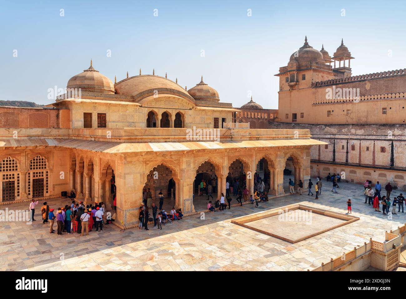 Sheesh mahal amber fort jaipur india hi-res stock photography and ...