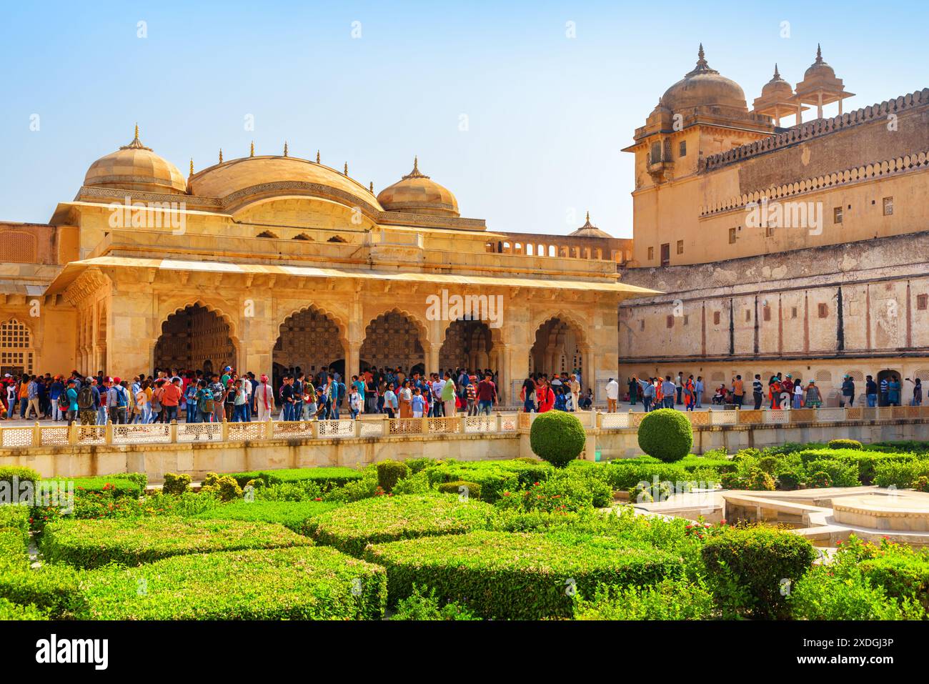 Sheesh mahal amber fort jaipur india hi-res stock photography and ...