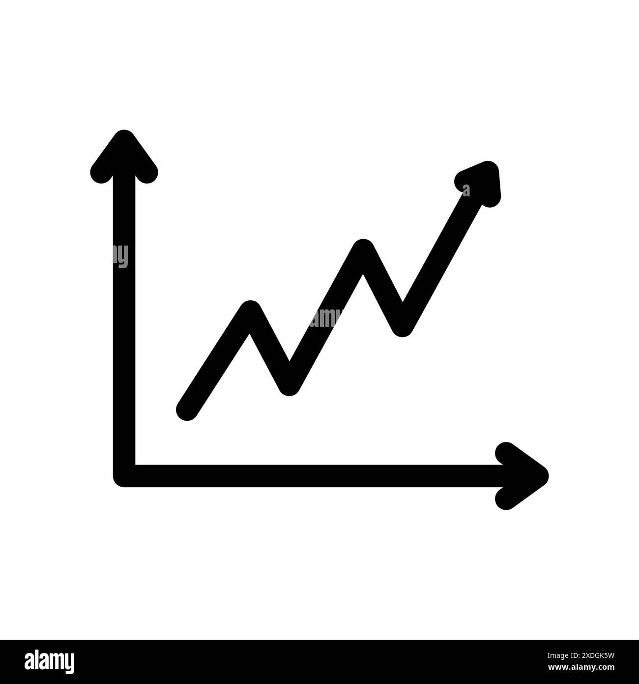 Data chart illustration Black and White Stock Photos & Images - Alamy