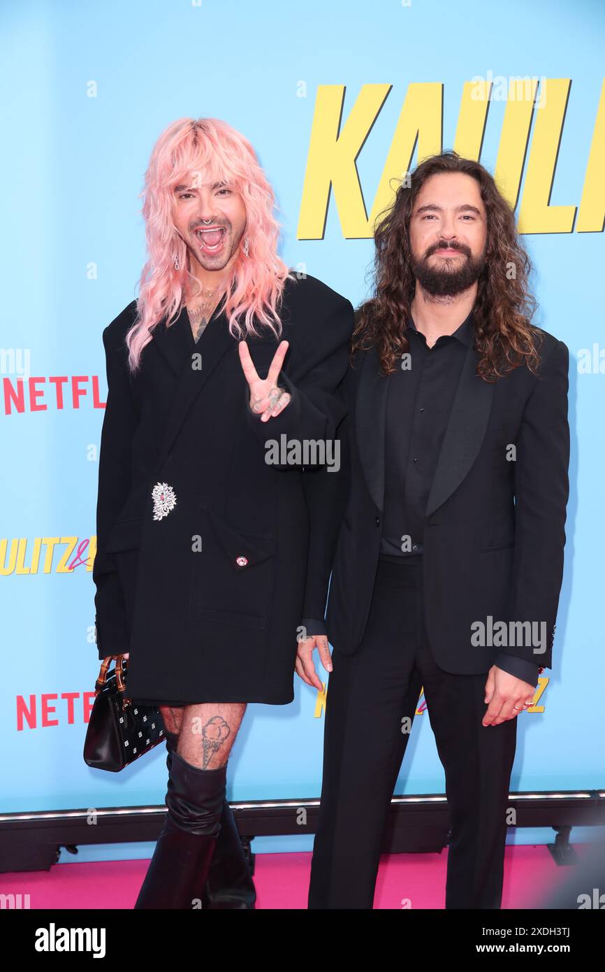 Tom Kaulitz und Bill Kaulitz attends Kaulitz & Kaulitz - Special