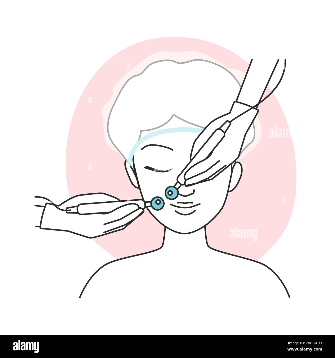 Microcurrent device Stock Vector Images - Alamy