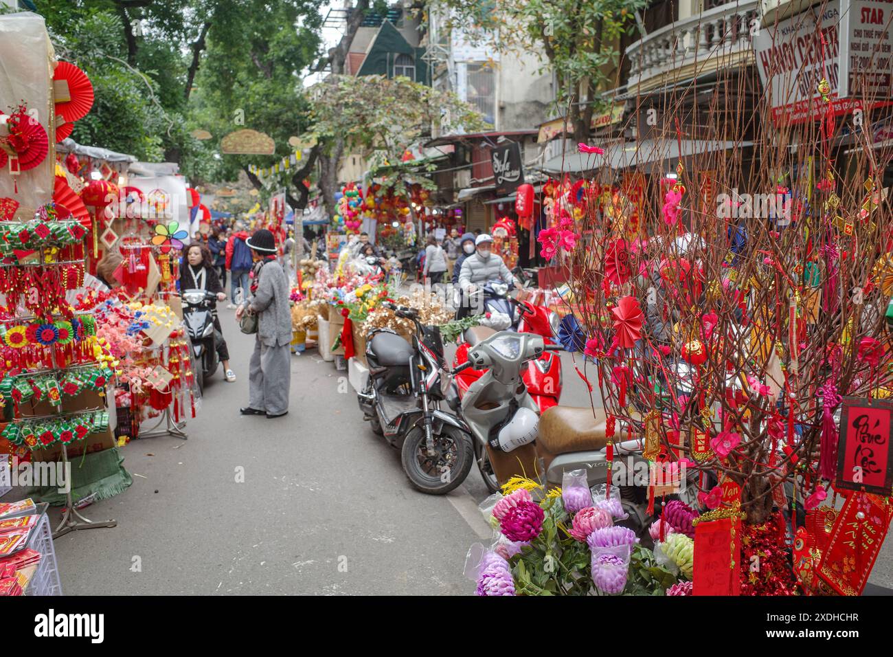Hanoi Tet holiday decorations