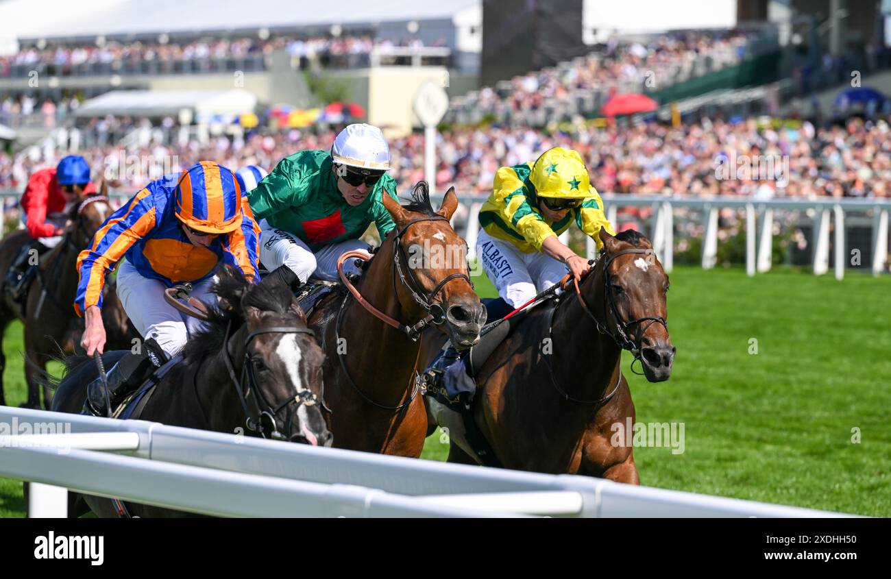 Ryan Moore rides Auguste Rodin to victory in the Group 1 Prince Of
