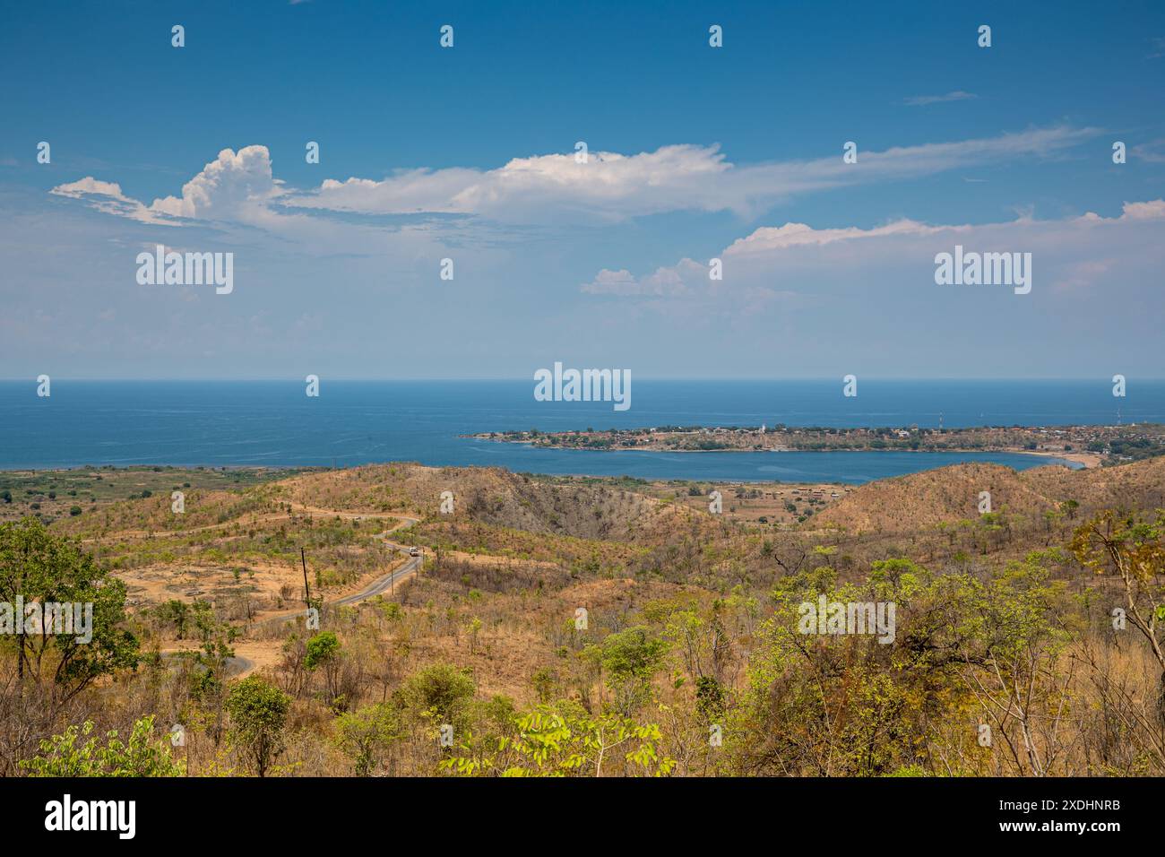 Mozambique, Niassa, Metangula, View of Lake Niassa Stock Photo