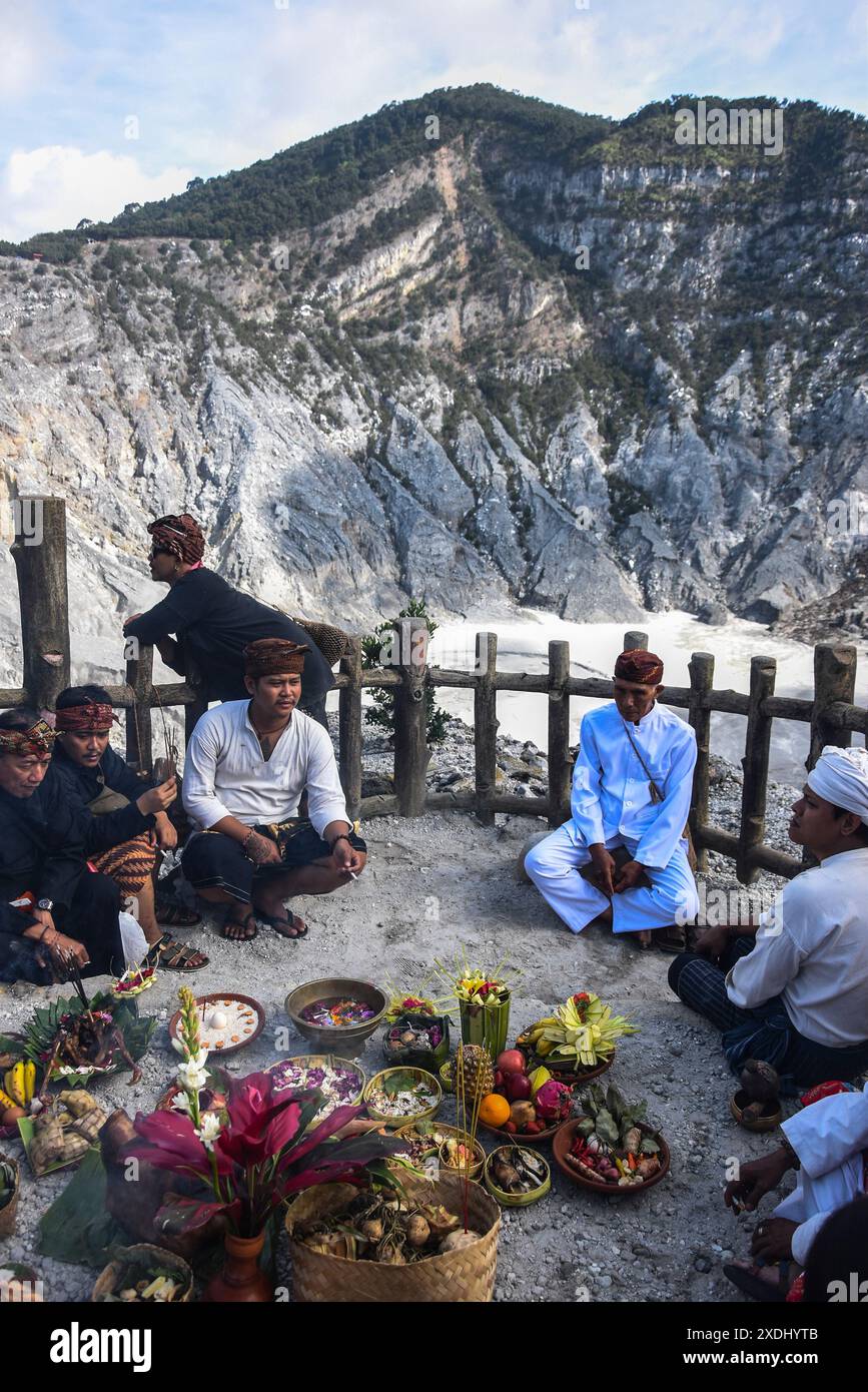 June 23, 2024, Subang Regency, West Java, Indonesia: Indigenous people ...
