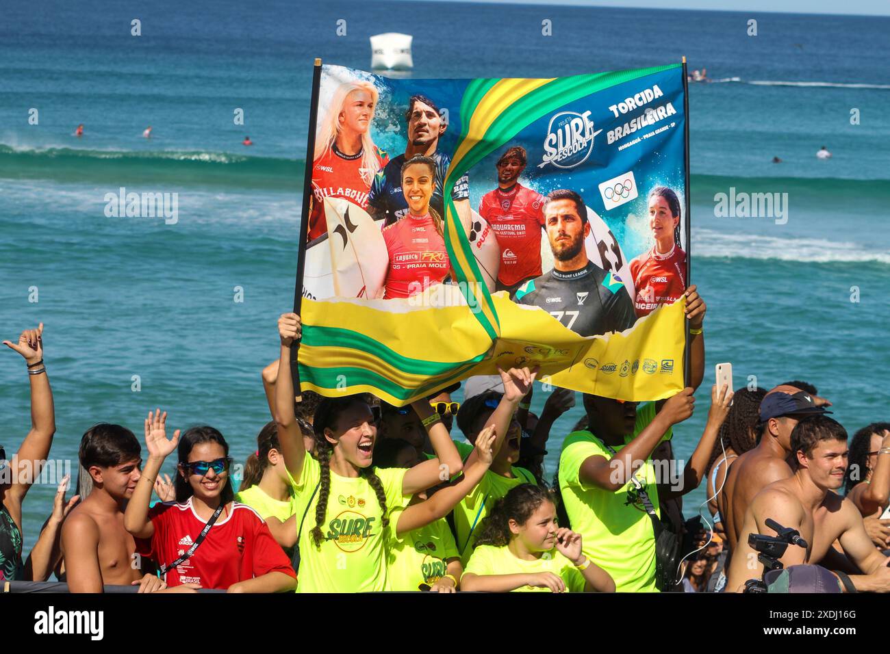 Saquarema, Brazil. 23rd June, 2024. WSL VIVO RIO PRO 2024, eighth stage of the World Surfing