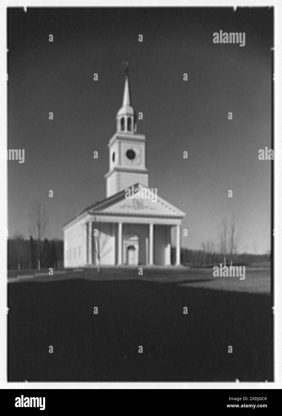 Millbrook School, Millbrook, New York. Chapel, east II. Gottscho