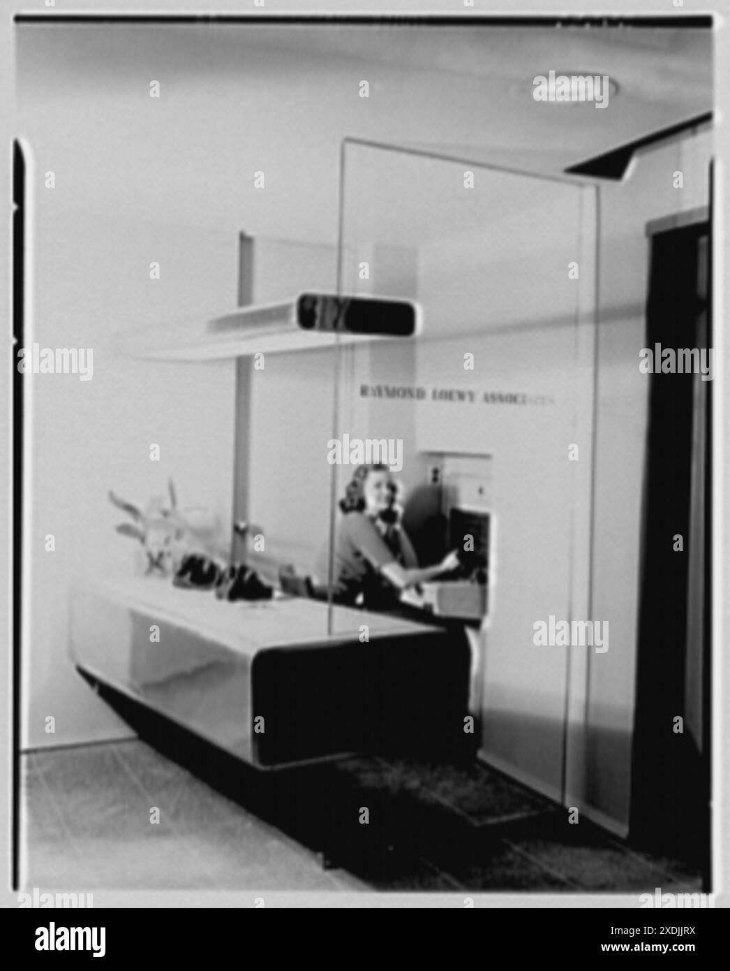 Raymond Loewy Associates, 488 Madison Ave., New York City. Reception
