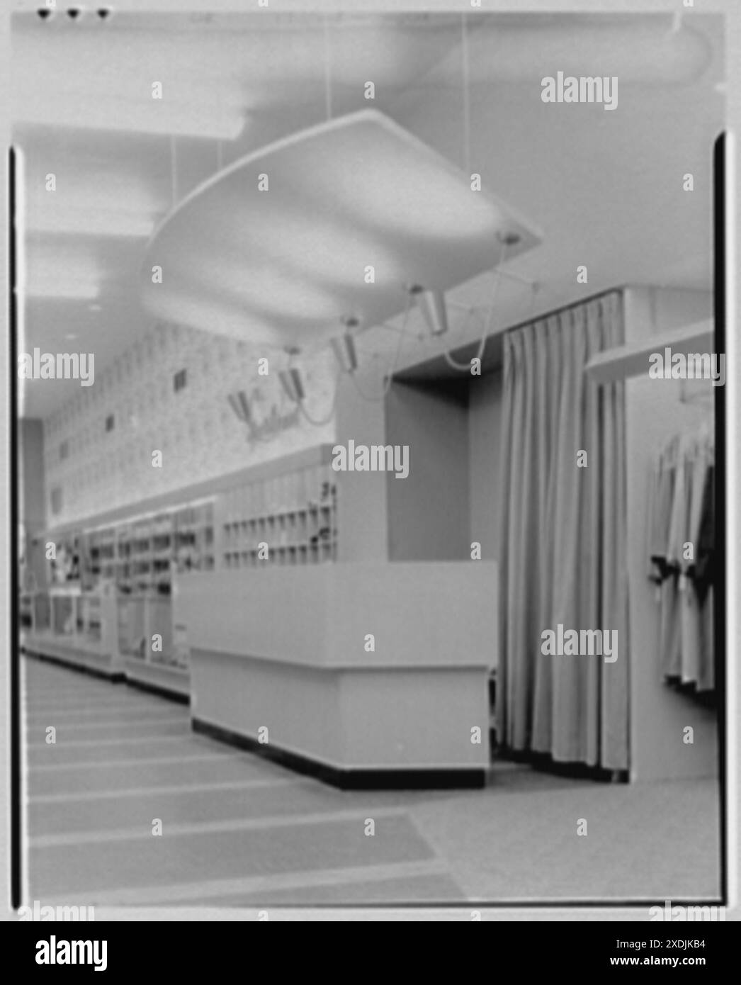 Holly Stores, business in Levittown, Long Island, New York. Cashier's