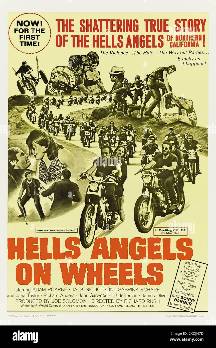 Hells angels on wheels(1967) hi-res stock photography and