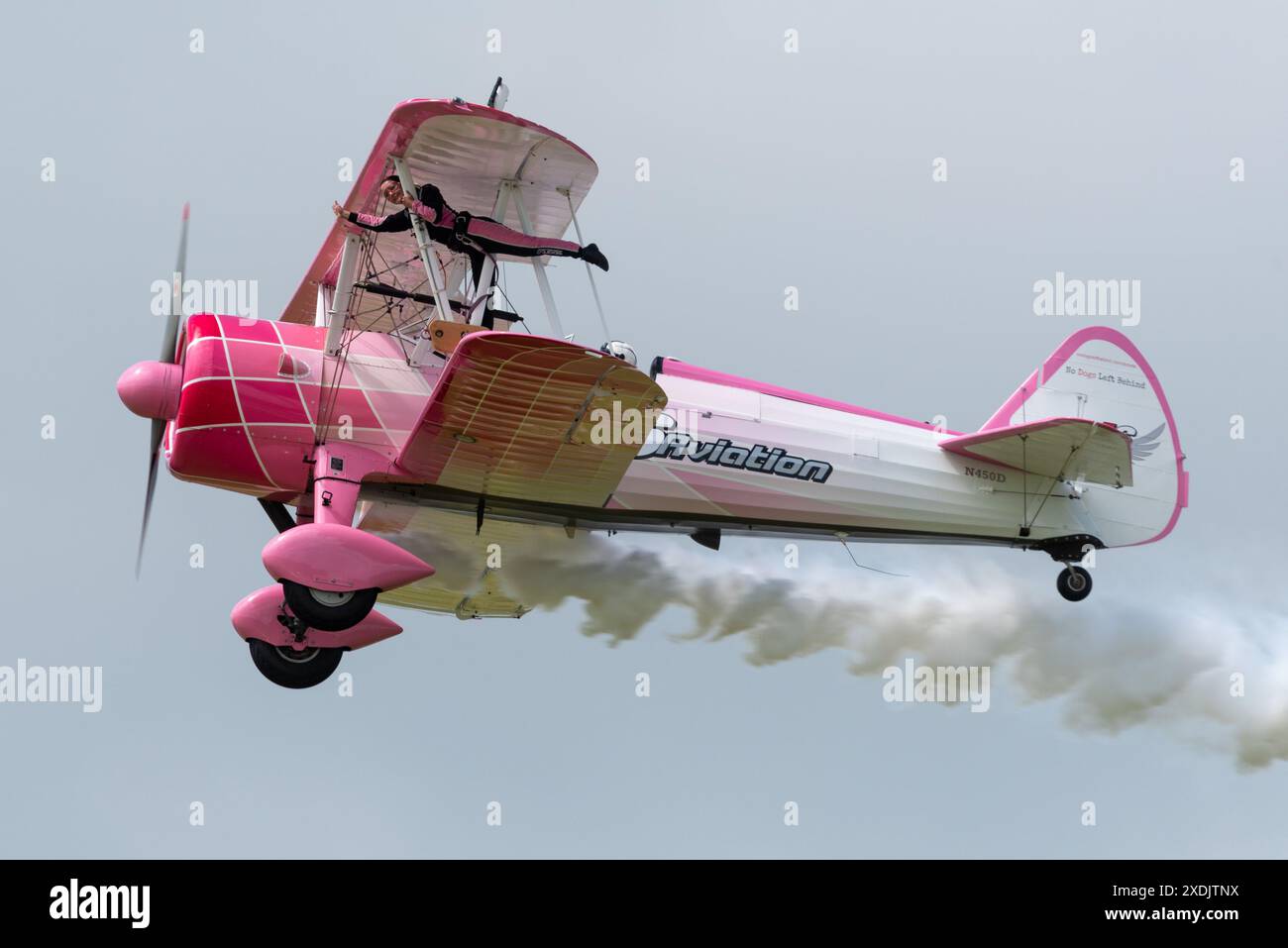 Sywell Aerodrome, Northamptonshire, UK. 23rd Jun, 2024. The Sywell Airshow is a new event on the