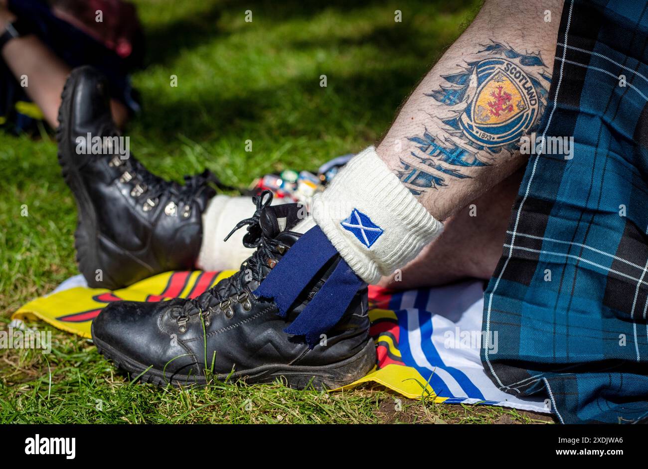 Stuttgart, Germany. 23rd June, 2024. Soccer European Championship