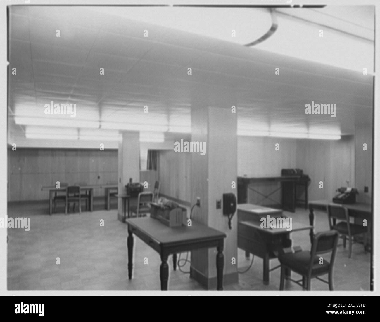 Roslyn Savings Bank, Roslyn, Long Island. Basement. GottschoSchleisner