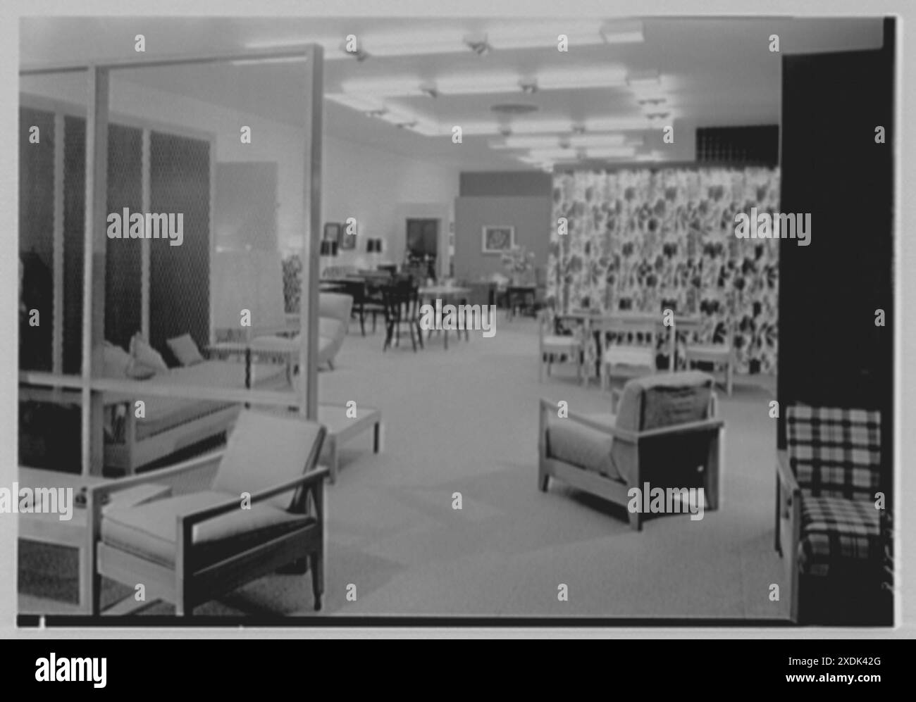 Statton Modern, John Wanamaker's, business in Great Neck. Showroom from