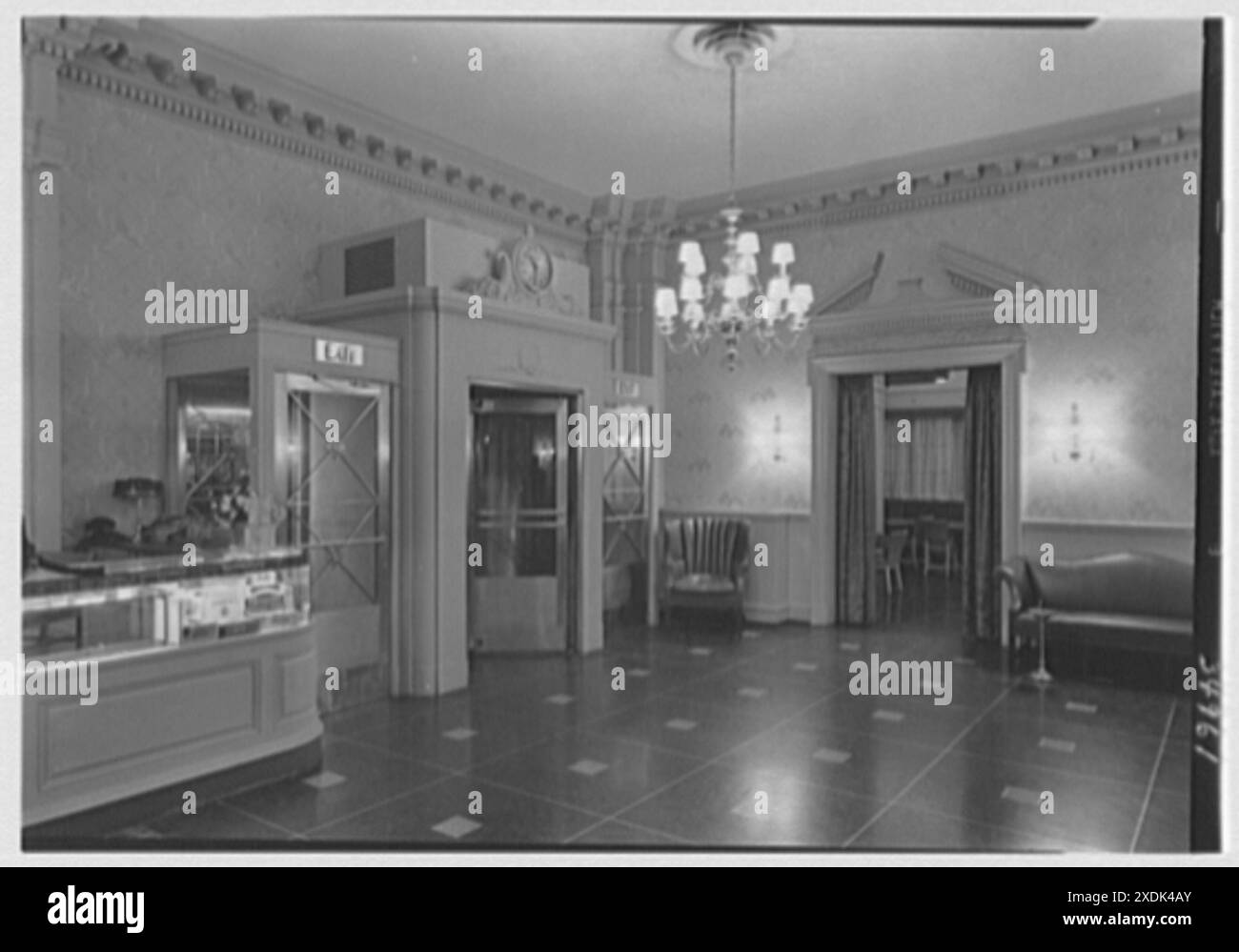 Stouffer's restaurant, E. 42nd St., New York City. Entrance, main ...