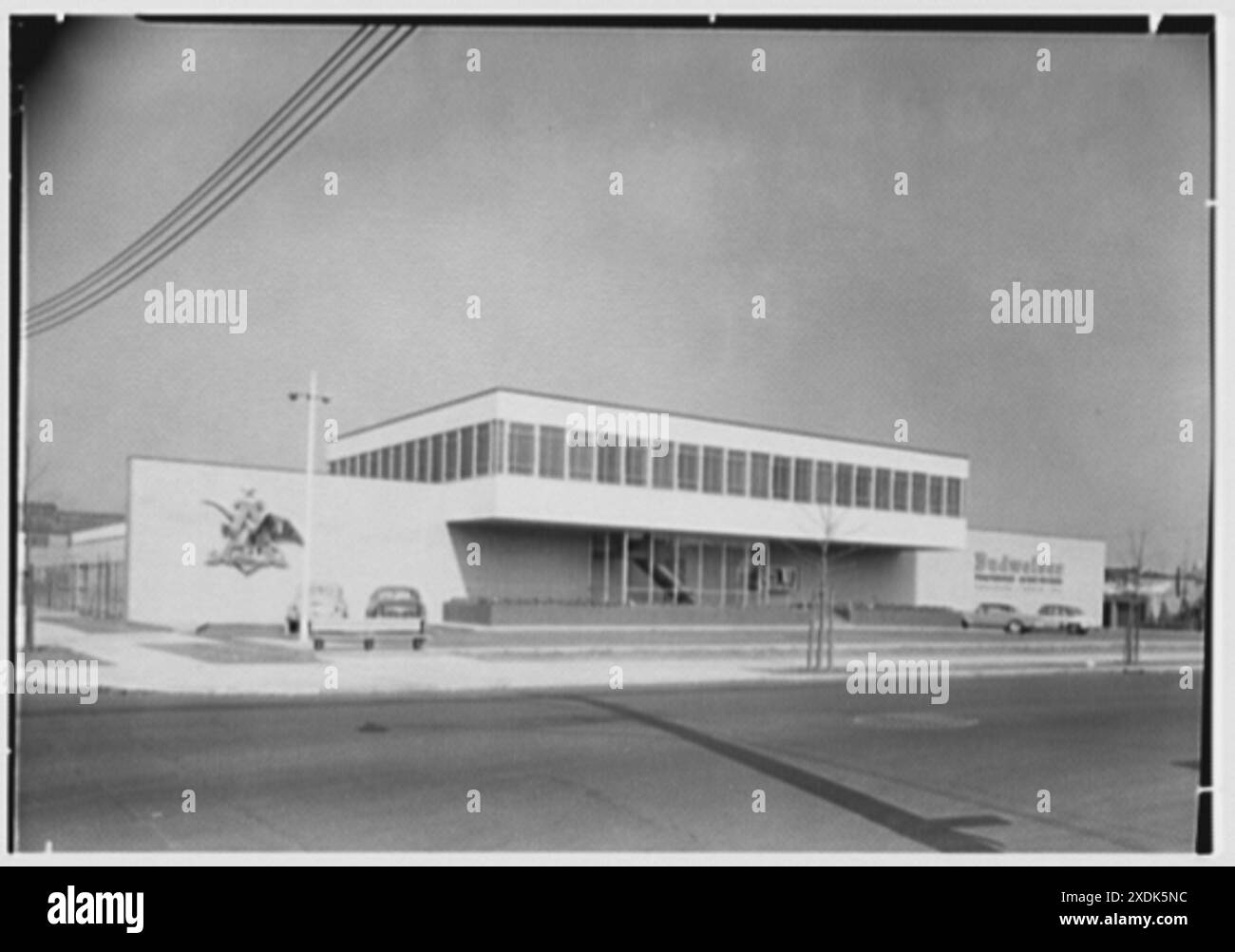 Anheuser Busch. General view, from corner. Gottscho-Schleisner ...