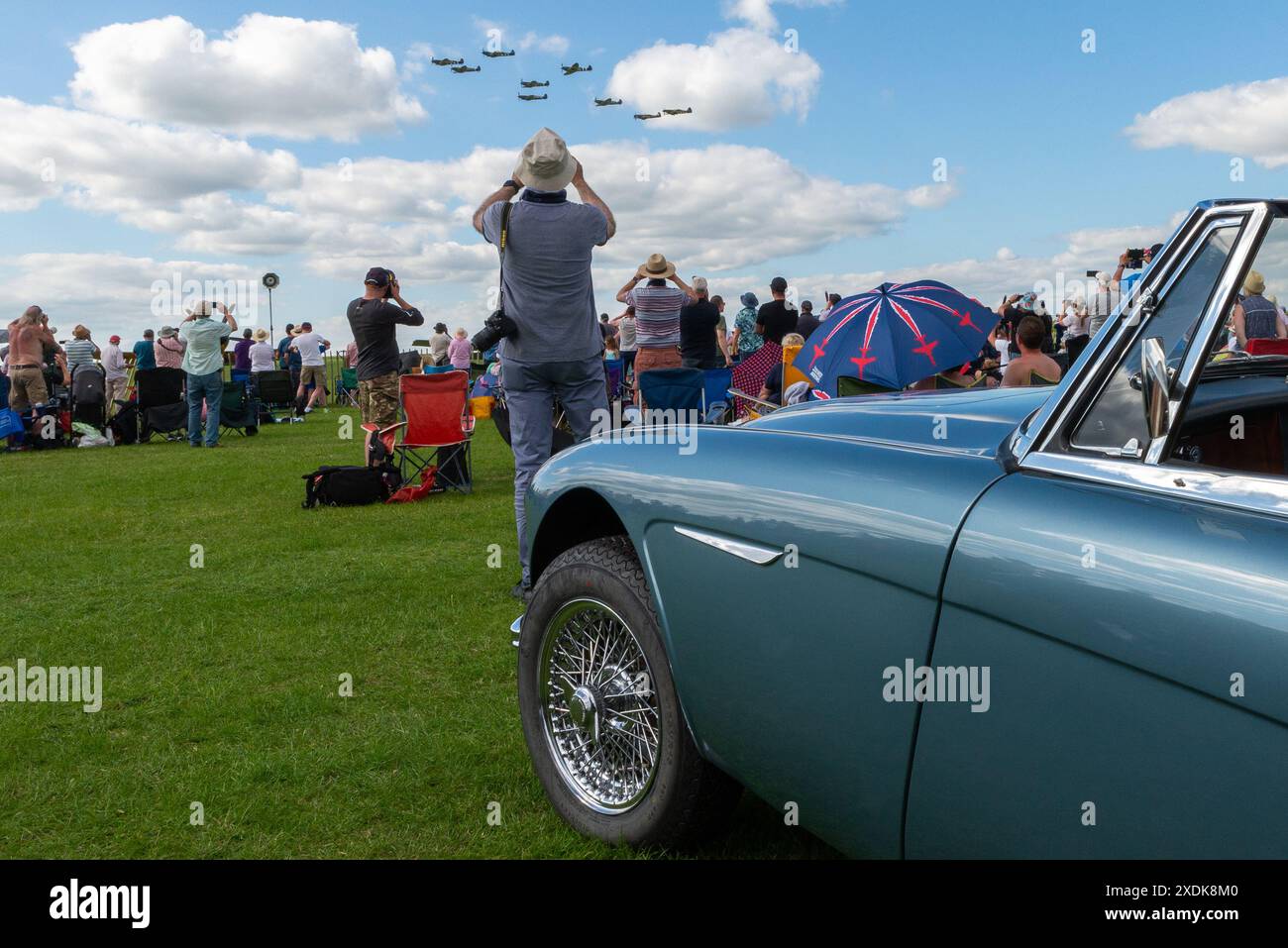 Sywell Aerodrome, Northamptonshire, UK. 23rd Jun, 2024. The Sywell Airshow is a new event on the