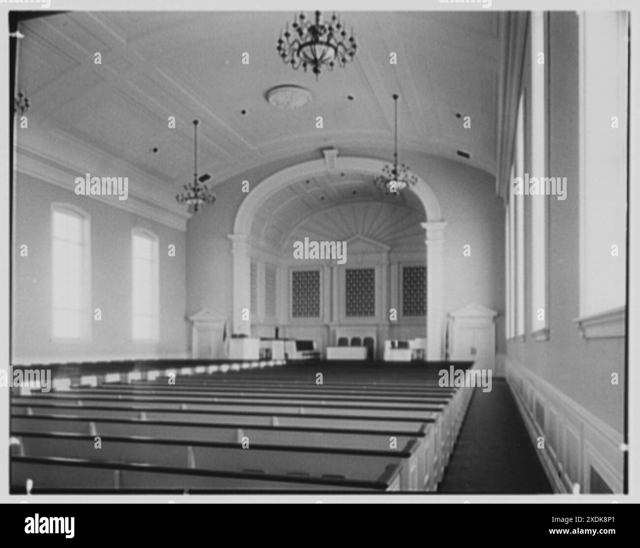 First Presbyterian Church, Bethlehem, Pennsylvania. Main church ...