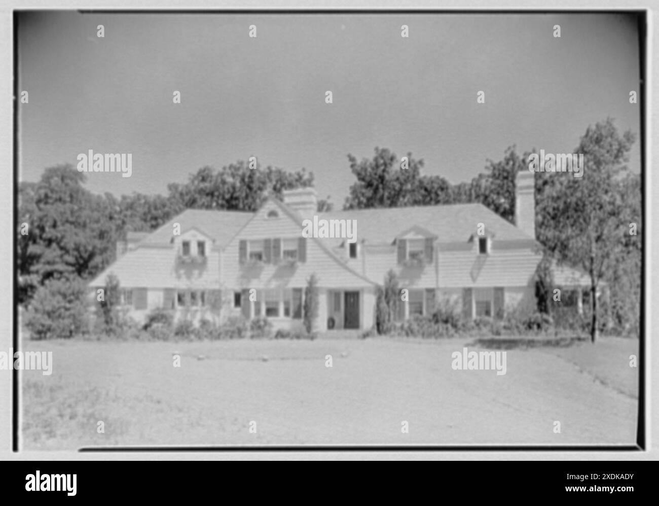 Elisha Dyer, residence in Brookville, Long Island. General exterior