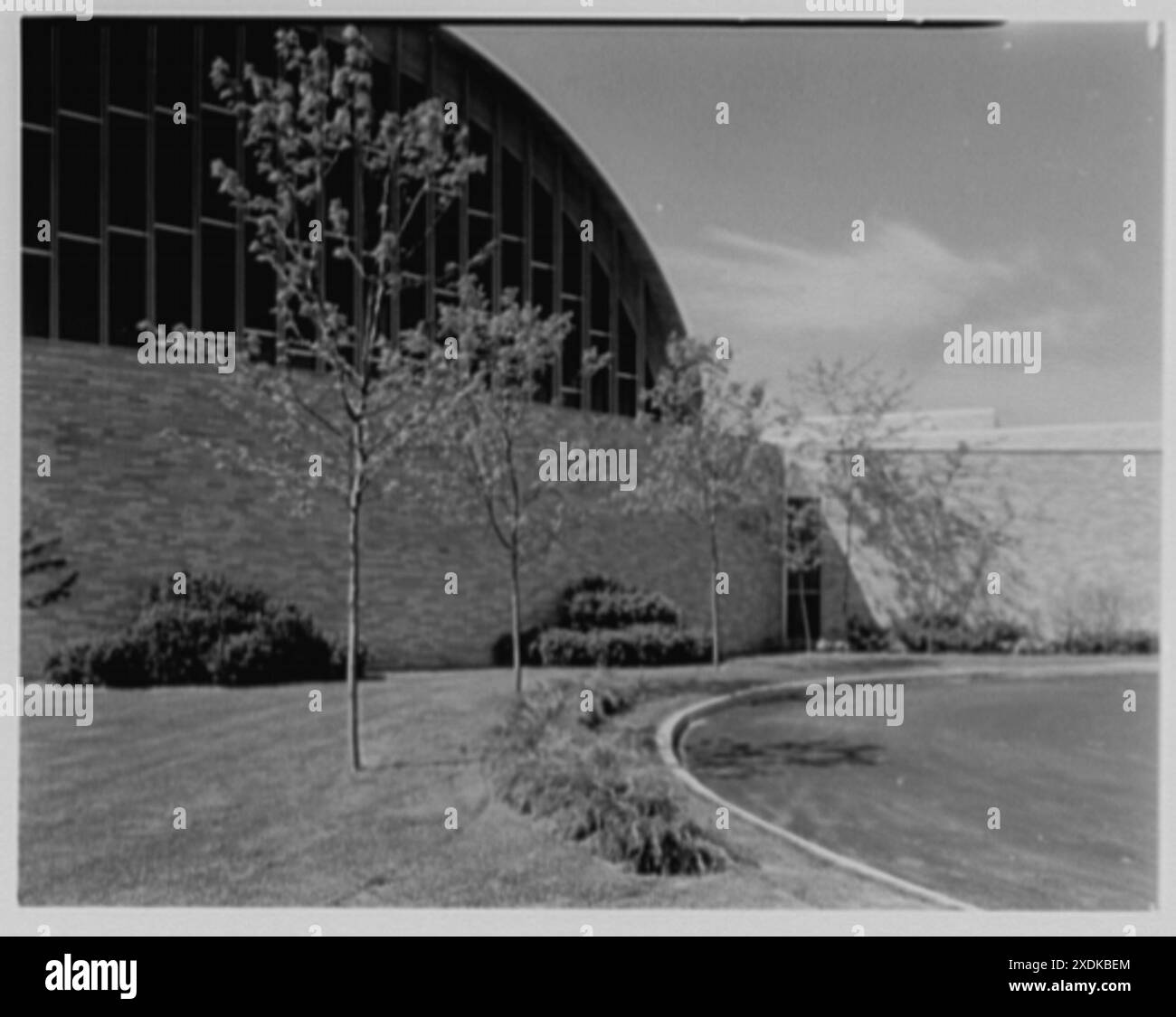 Sephardic Temple, Branch Boulevard, Woodmere, Long Island. General view