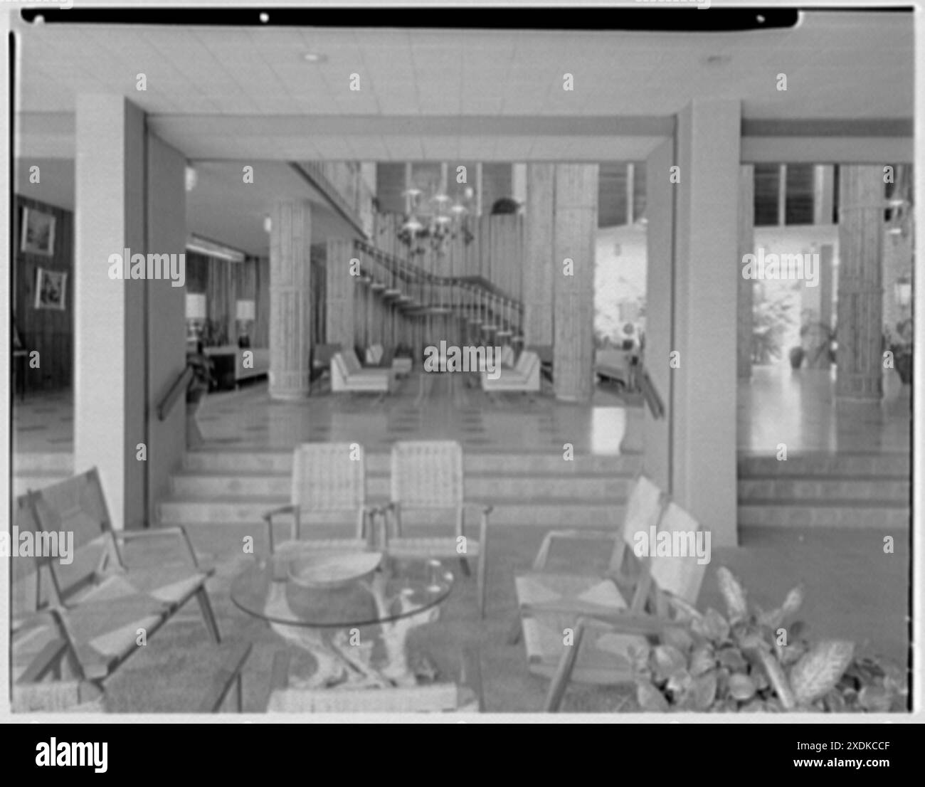 Commercial lobby layout Black and White Stock Photos & Images - Alamy