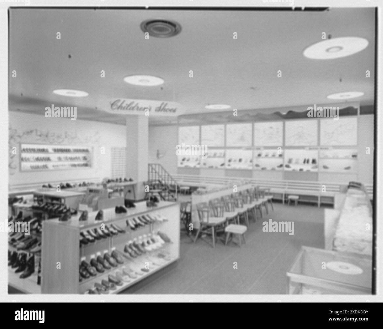Gimbels, business in Valley Stream, Long Island. Children's shoes I
