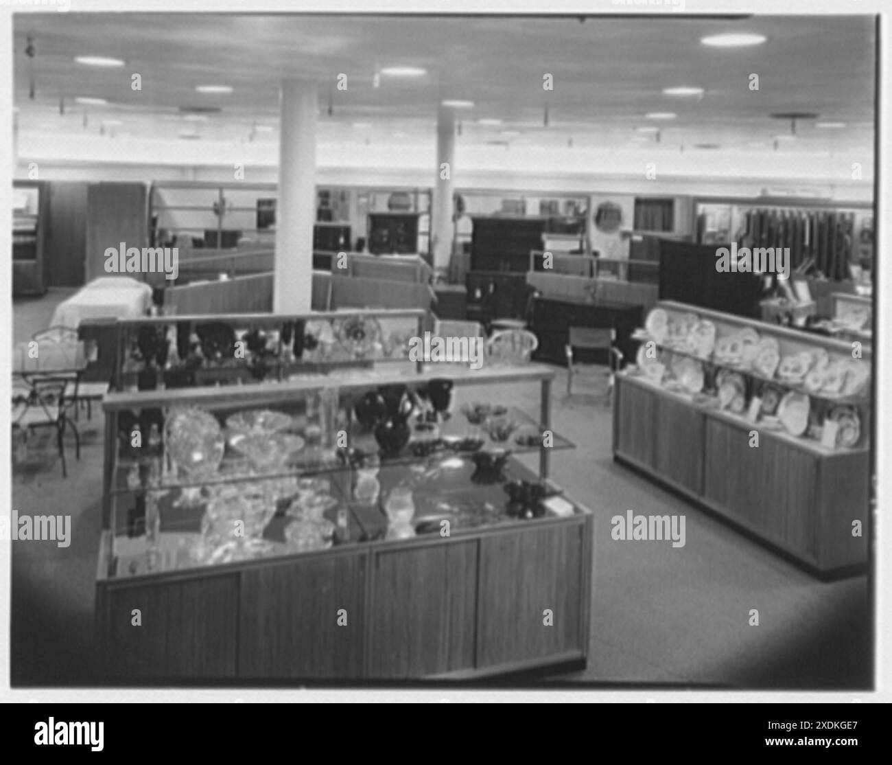 John Wanamaker, business in Great Neck, Long Island, New York. Basement ...