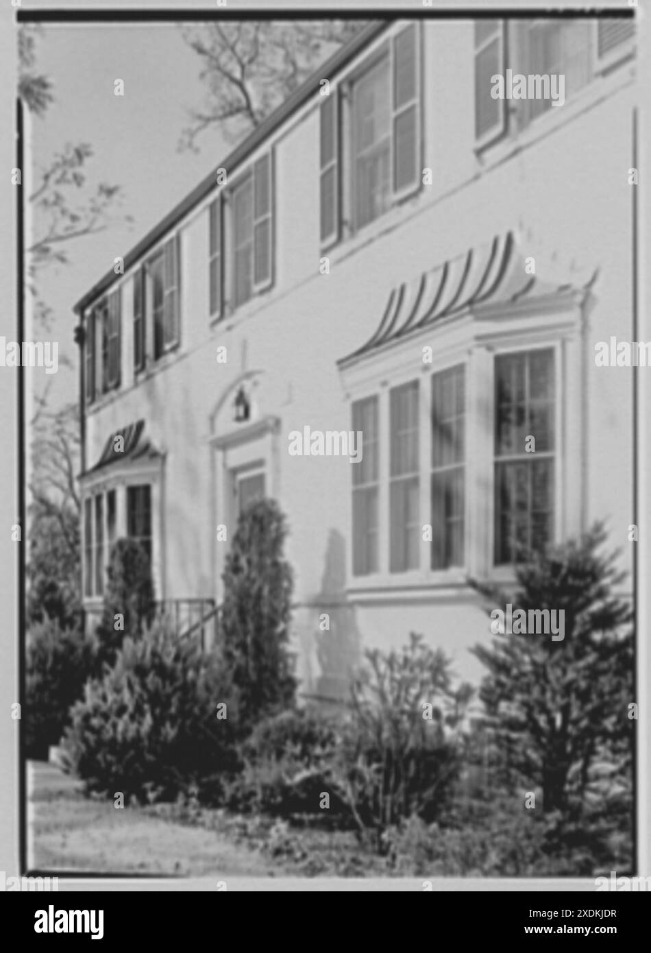 Jesse Henshel, residence at 345 De Mott Ave., Rockville Centre, Long