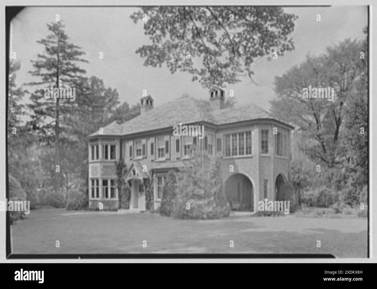 H.G. Emery, residence at 275 Piermont Ave., New York City. Entrance ...