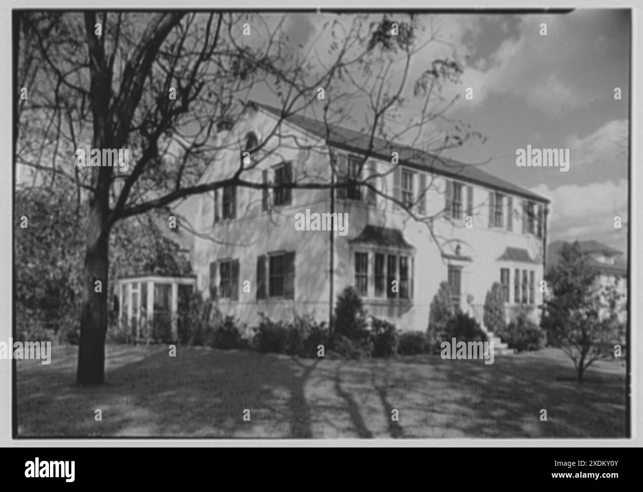 Jesse Henshel, residence at 345 De Mott Ave., Rockville Centre, Long