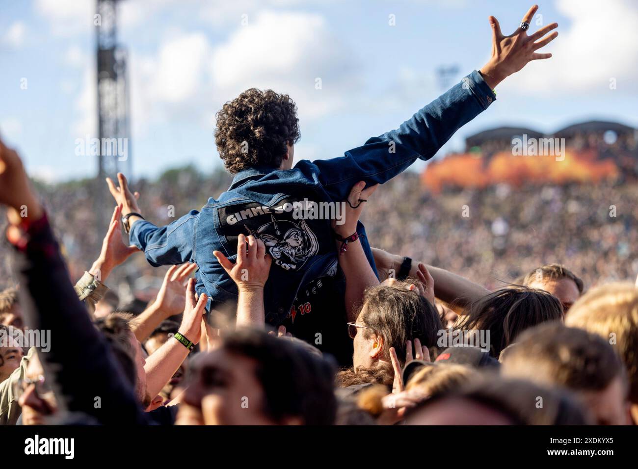 Copenhagen, Denmark - 19.6.2024: Bryan Dexter Holland, singer of The ...