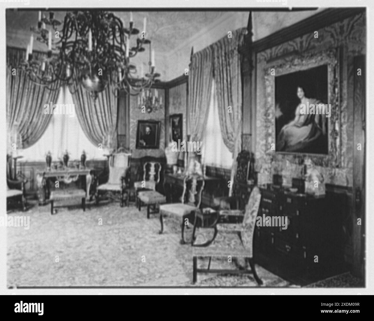 Mrs. Louis Brugiere, Wakehurst, residence in Newport, Rhode Island ...