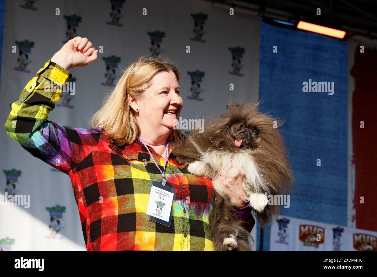 Petaluma, California, USA. 21st June, 2024. "Wild Thang,” winner of the