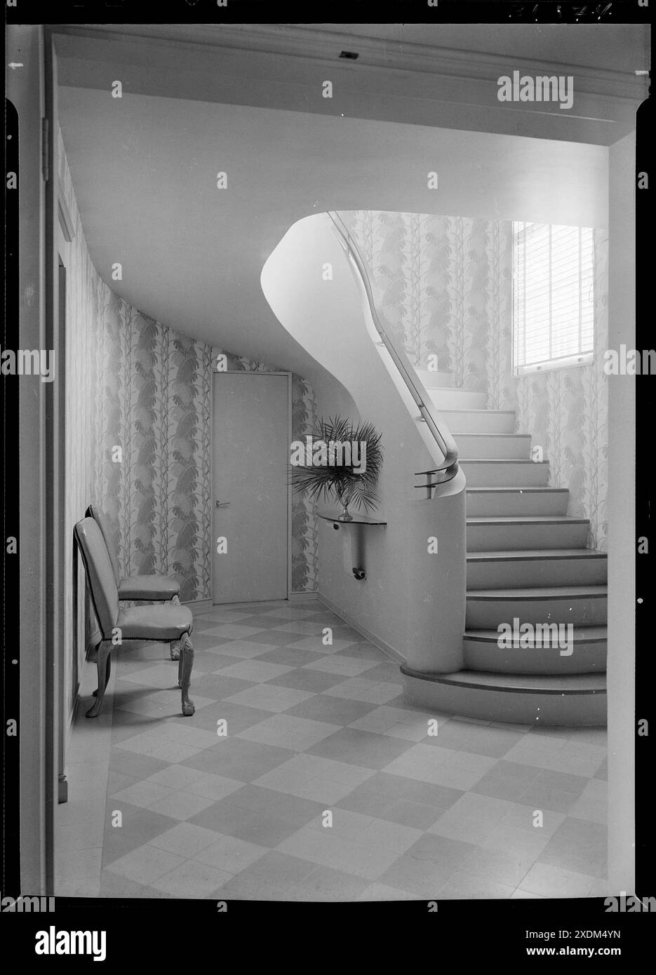 Formal entranceway Black and White Stock Photos & Images - Alamy