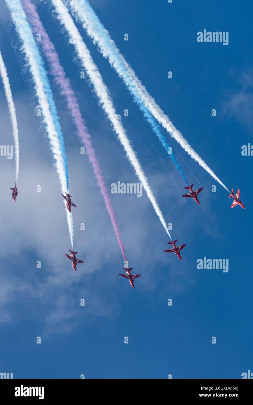 Sywell Aerodrome, Northamptonshire, UK. 23rd Jun, 2024. The Sywell Airshow is a new event on the