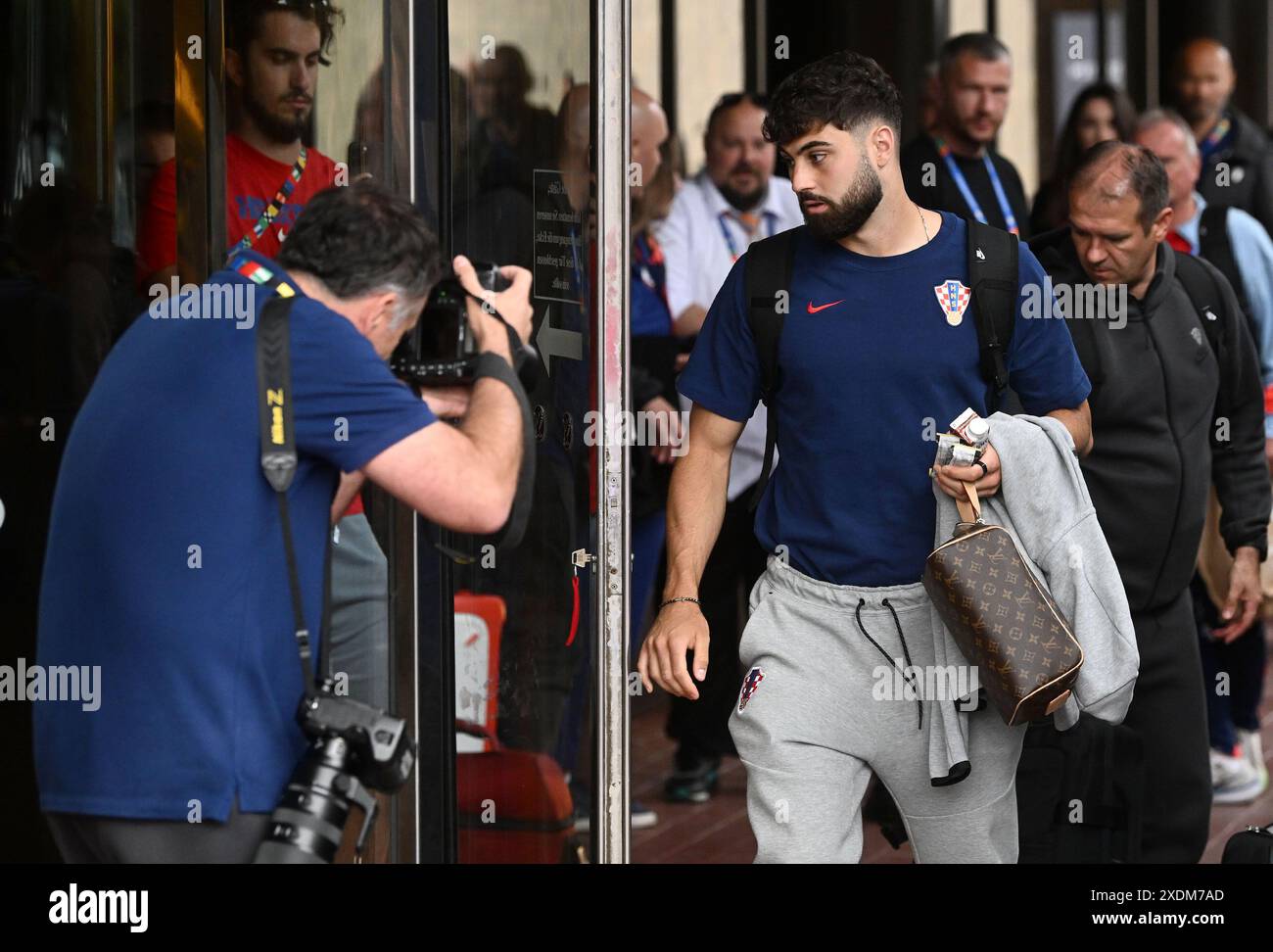 Leipzig Njemacka 23rd June 2024 Player Of Croatia Josko Gvardiol leipzig-njemacka-23rd-june-2024-player-of-croatia-josko-gvardiol