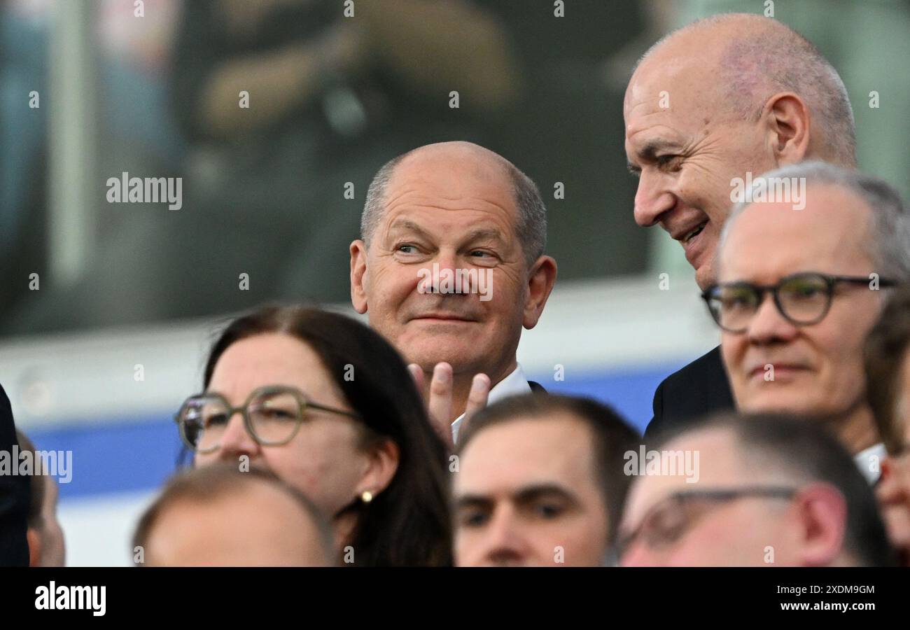 23 June 2024, Hesse, Frankfurt/M.: Soccer: European Championship