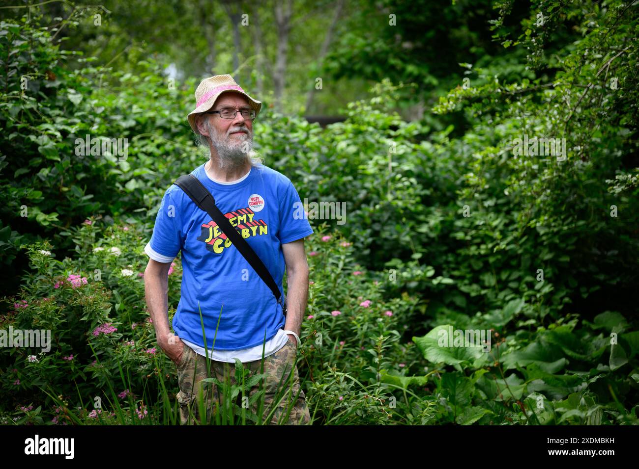 Baker Labur LONDON, UK, 23rd June 2024: Supporters of ex-Labour Party leader Jeremy ...