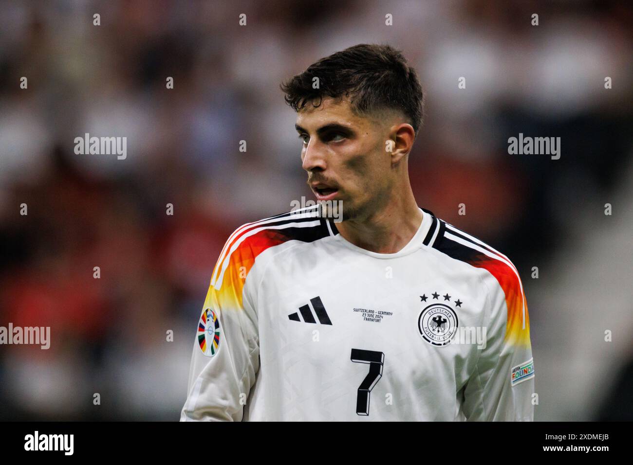 Kai Havertz Seen During UEFA Euro 2024 Game Between National Teams Of kai-havertz-seen-during-uefa-euro-2024-game-between-national-teams-of