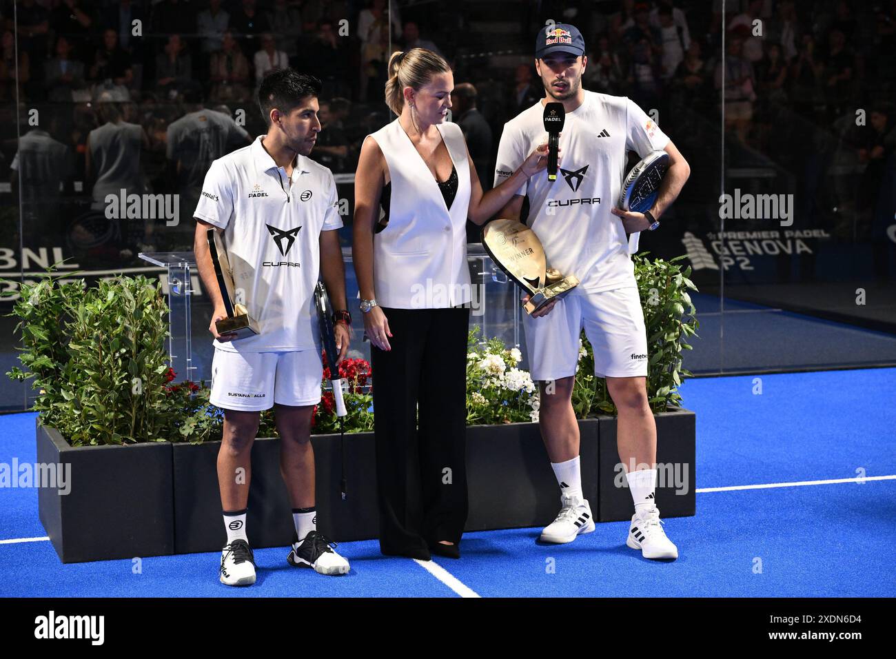 Rome: Federico Chingotto and Alejandro Galan the winners during the ...