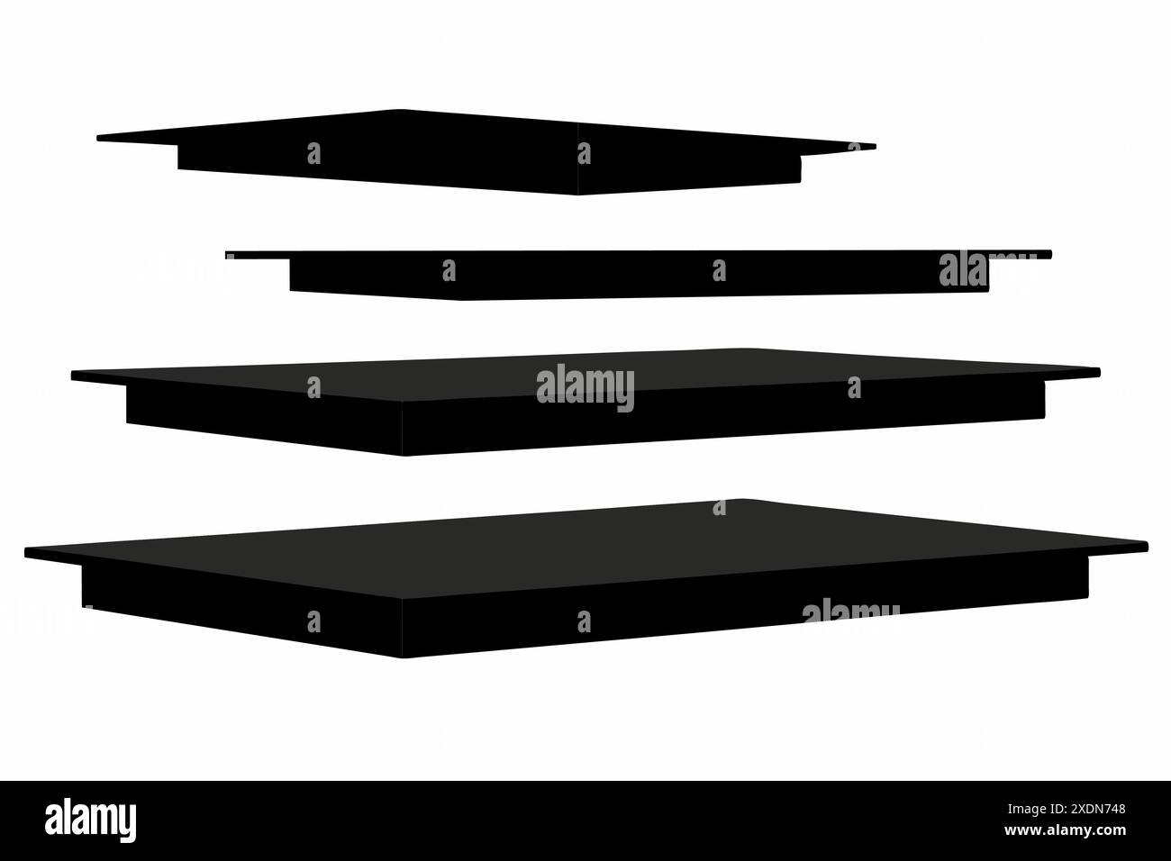 View of Minimalist Shelf (586) - Walmart.com