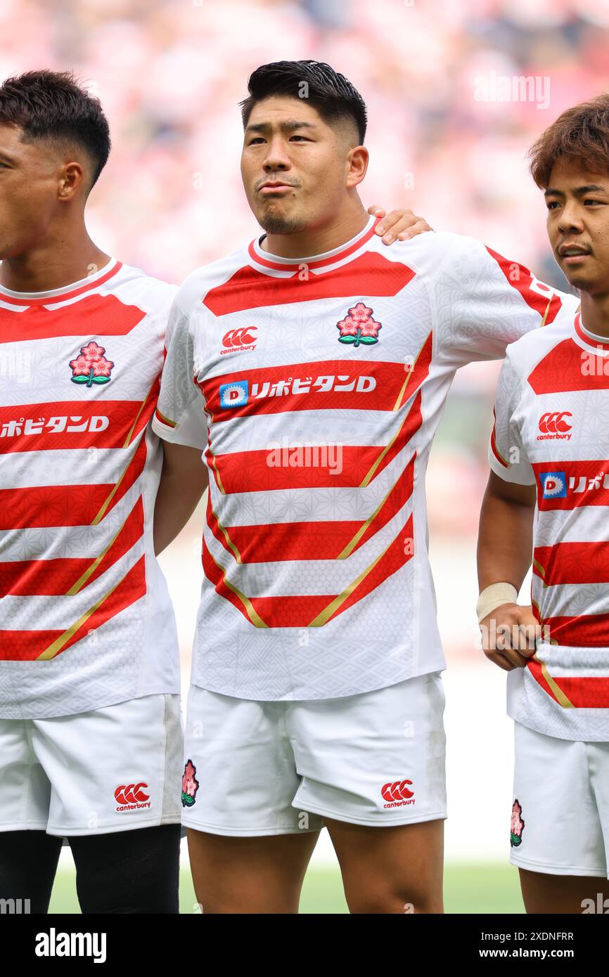 Tokyo, Japan. 22nd July, 2024. Rikiya Matsuda (JPN) Rugby : Rugby test ...