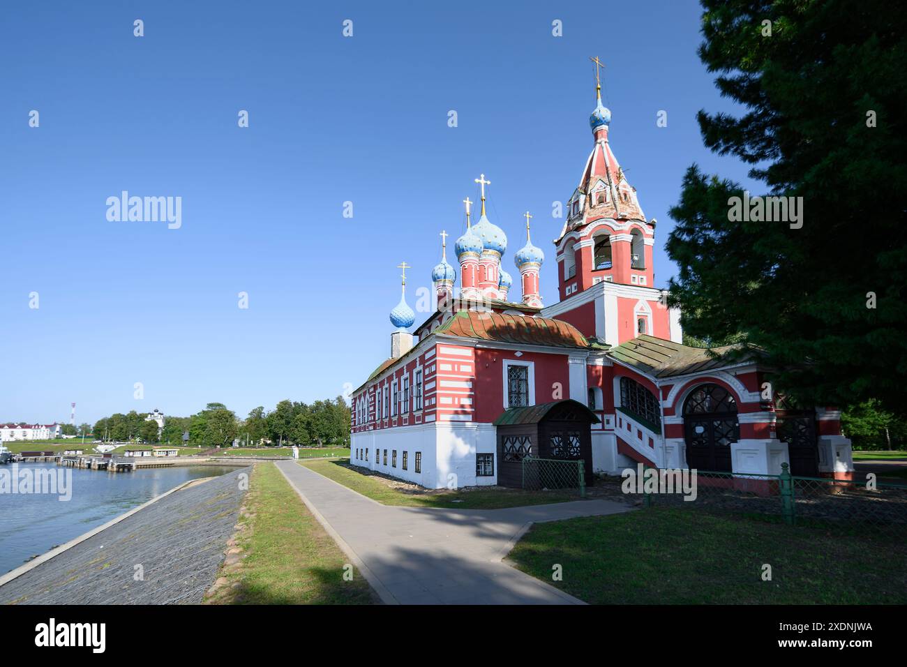 The Church of Dimitri Tsarevich on the Blood of the 17th century on the ...