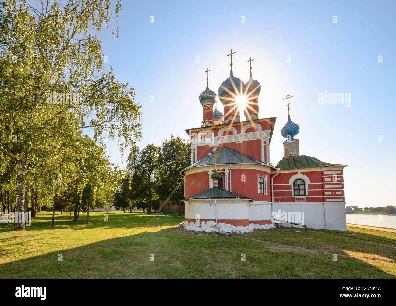 The Church of Dimitri Tsarevich on the Blood of the 17th century on the ...