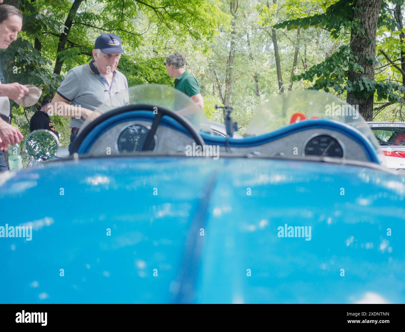 Castellarquato, Italy - June 22nd 2024 Silver Flag rally , Mechanics ...